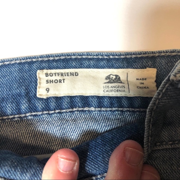 ⭐️ Pacsun Bullhead Denim Boyfriend Jean Short Size 9 - Picture 6 of 11